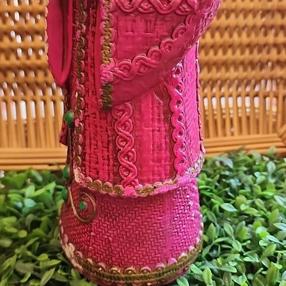 Vintage Paper Mache' 1 Of The Three Wise Men, King, Magi - Picture 9 of 17